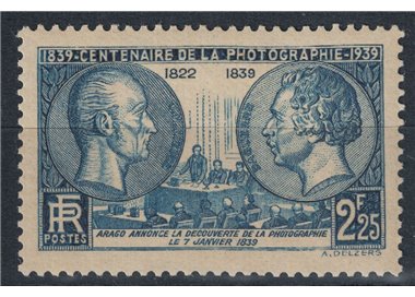 FRANCE 1939 Centenary of Photography MNH**
