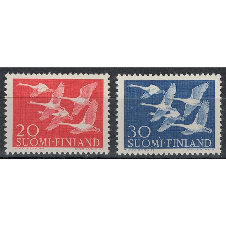 FINLAND 1956 Norden 2v MNH**