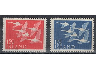 ICELAND 1956 Norden 2v MNH**