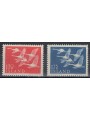 ICELAND 1956 Norden 2v MNH**