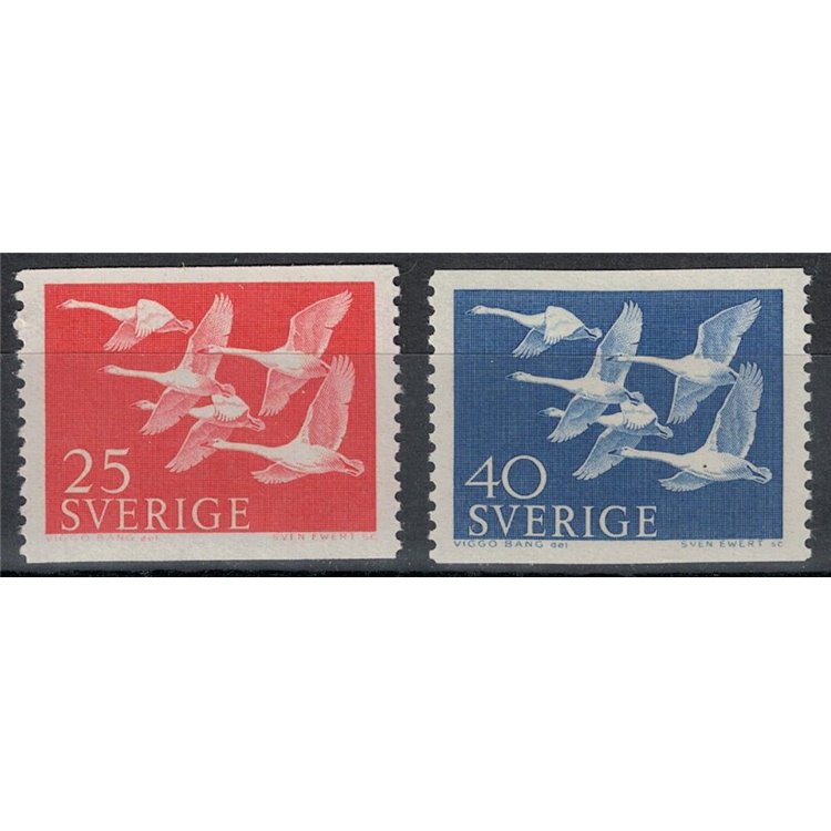 SWEDEN 1956 Norden 2v MNH**