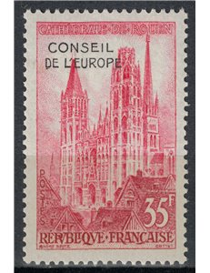 FRANCIA 1958 Servizio (Consiglio d'Europa) MNH**