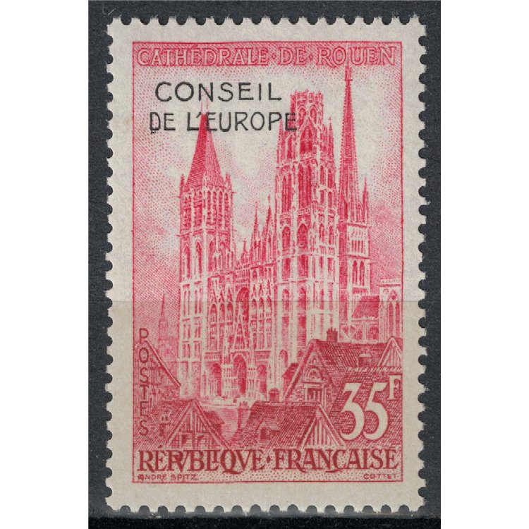 FRANCIA 1958 Servizio (Consiglio d'Europa) MNH**
