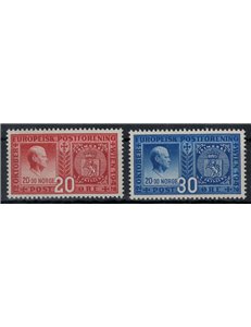 NORWAY 1942 Postal Council 2v MNH**