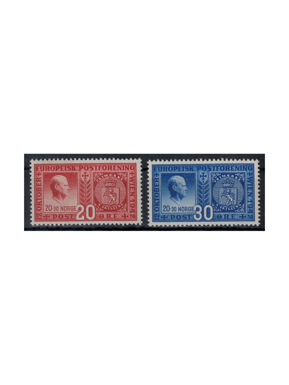 NORWAY 1942 Postal Council 2v MNH**