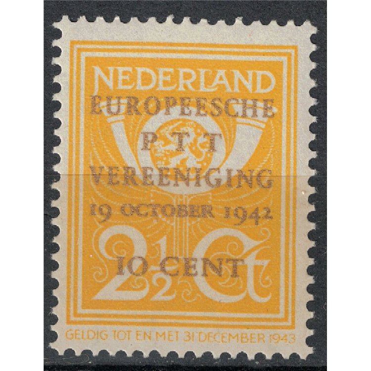 HOLLAND 1942 European Postal Congress MNH**