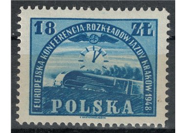 POLONIA 1948 Conferenza Europea MNH**