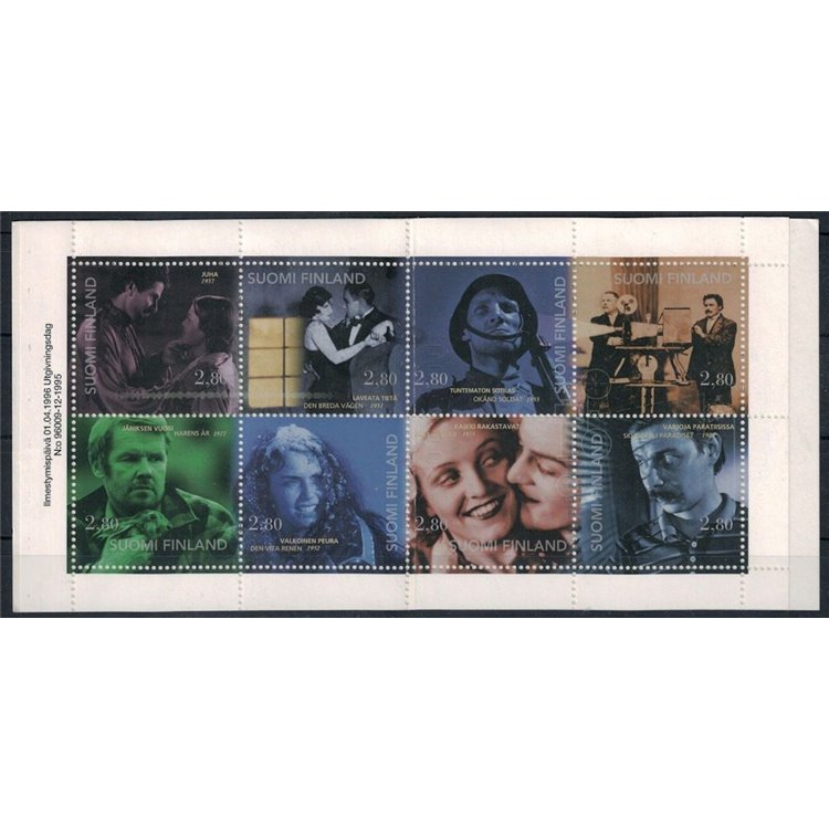 FINLAND 1996 Centenary of Cinema booklet MNH**