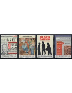 DENMARK 2000 20th century (4th series) 4v MNH**