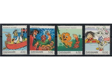 DENMARK 2002 Comics and cartoons 4v MNH**