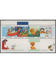 DANIMARCA 2002 Fumetti e cartoni animati BF MNH**