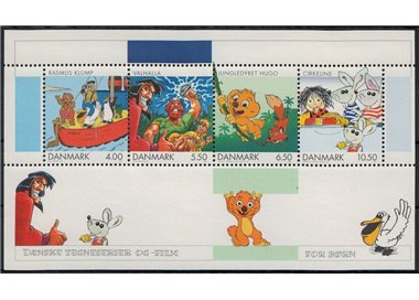 DANIMARCA 2002 Fumetti e cartoni animati BF MNH**