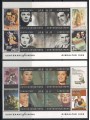 GIBRALTAR 1995 Centenary of Cinema 2 s/s MNH**