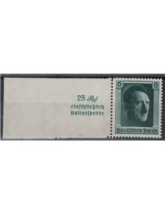 GERMANIA REICH 1937 Pro fondo di cultura MNH**