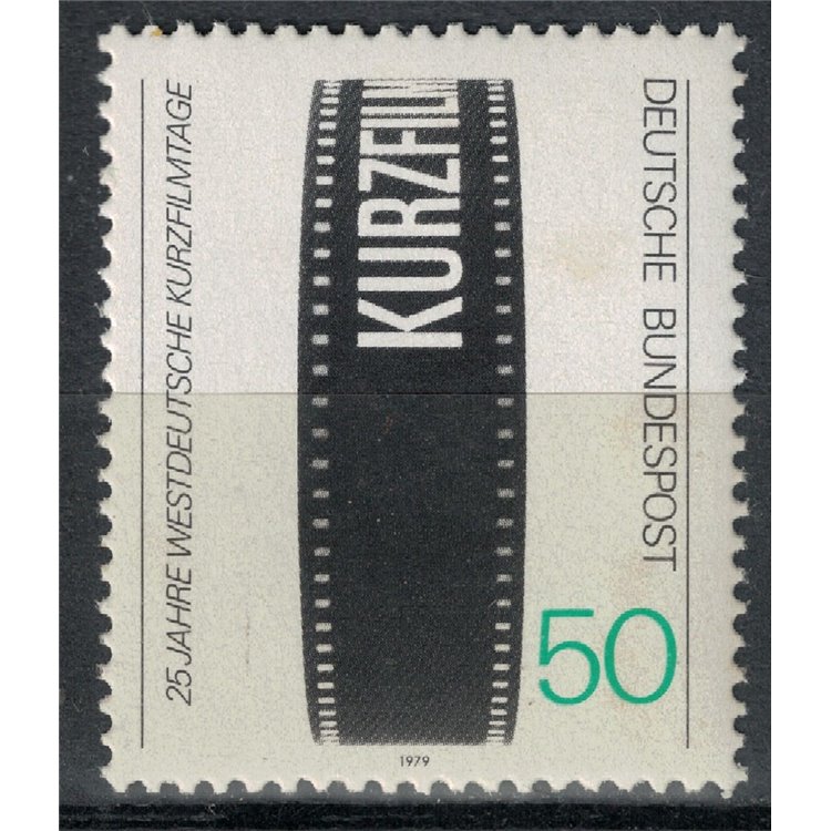 GERMANIA BRD 1979 Giornata del cortometraggio MNH**