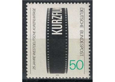 GERMANY BRD 1979 Short Film Day MNH**