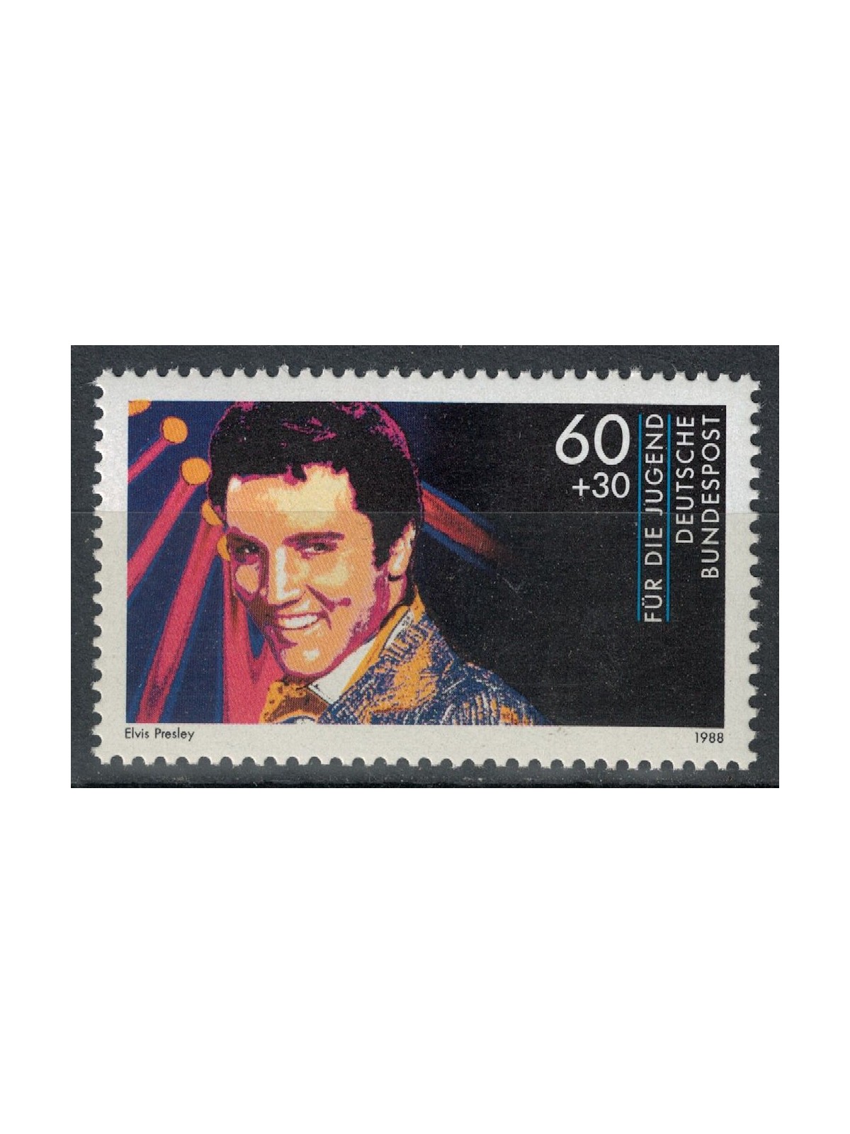 GERMANY BRD 1988 Pro Youth (Elvis Presley) MNH**