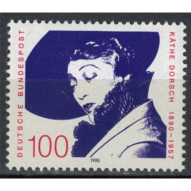 GERMANIA BRD 1990 Käthe Dorsch MNH**
