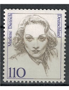 GERMANY BRD 1997 Famous Women (Marlene Dietrich) MNH**