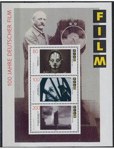 GERMANY BRD 1995 Centenary of German Film s/s MNH**