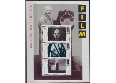 GERMANIA BRD 1995 Centenario del film tedesco BF MNH**