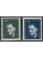 GERMANY DDR 1957 Bertolt Brecht 2v MNH**