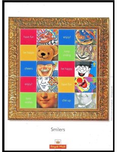 GREAT BRITAIN 2001 Smilers (folded) s/s MNH**
