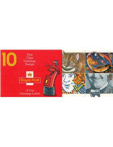 GREAT BRITAIN 1991 Greeting Stamps (Smiles) booklet MNH**
