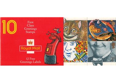 GREAT BRITAIN 1991 Greeting Stamps (Smiles) booklet MNH**