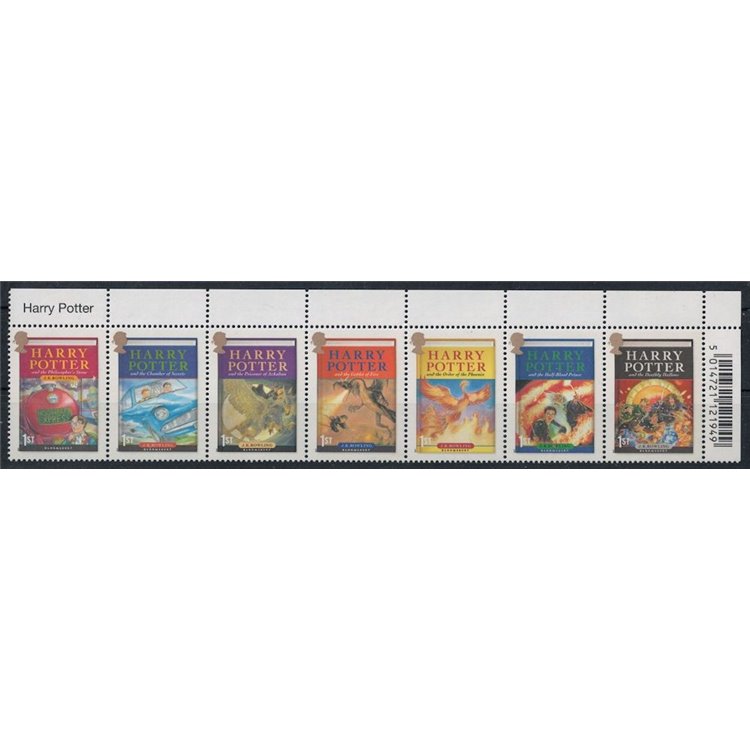 GRAN BRETAGNA 2007 Harry Potter 7v MNH**