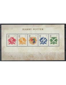 GREAT BRITAIN 2007 Harry Potter s/s MNH**