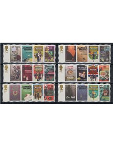 GREAT BRITAIN 2008 Ian Fleming (James Bond) 6v MNH**