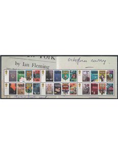 GRAN BRETAGNA 2008 Ian Fleming (James Bond) BF MNH**