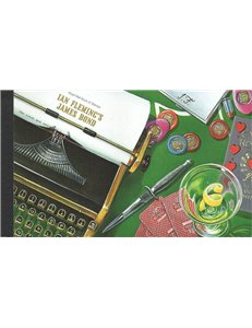 GRAN BRETAGNA 2008 Ian Fleming (James Bond) LB MNH**