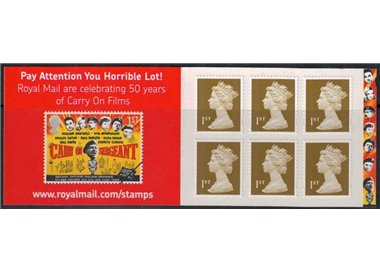 GRAN BRETAGNA 2008 Serie ordinaria 1st (Carry On) LB MNH**