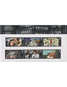 GREAT BRITAIN 2014 British Films 6v MNH**