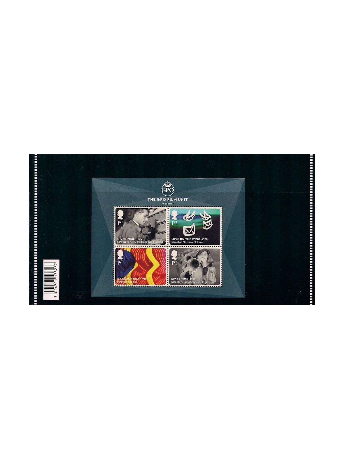 GRAN BRETAGNA 2014 Film Britannici BF MNH**