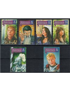 ALDERNEY 2006 Terence Hanbury White 6v MNH**