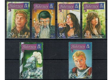 ALDERNEY 2006 Terence Hanbury White 6v MNH**