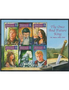 ALDERNEY 2006 Terence Hanbury White s/s MNH**