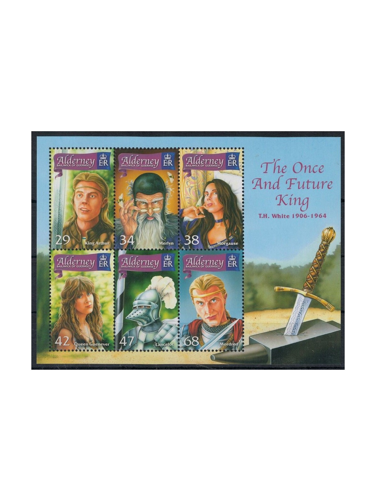 ALDERNEY 2006 Terence Hanbury White BF MNH**