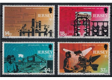 JERSEY 1990 Various Anniversaries 4v MNH**