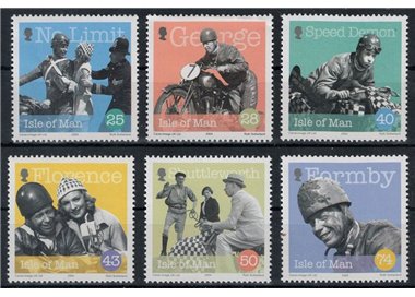 MAN 2004 George Formby 6v MNH**