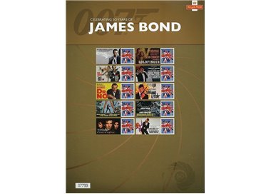 GRAN BRETAGNA 2012 Smilers (James Bond) MF MNH**