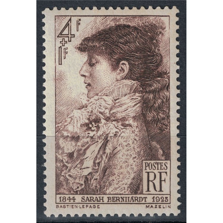 FRANCIA 1945 Sarah Bernhardt MNH**