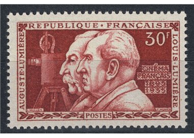 FRANCE 1955 Anniversary of Cinema MNH**