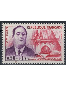 FRANCIA 1961 Guillaume Apollinaire MNH**