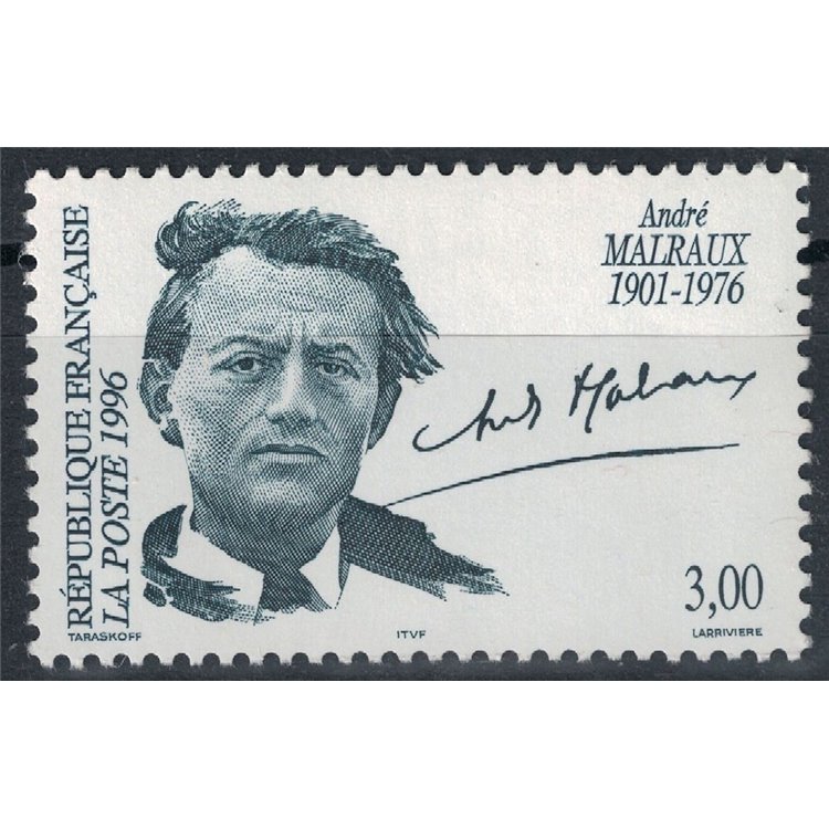 FRANCIA 1996 André Malraux MNH**