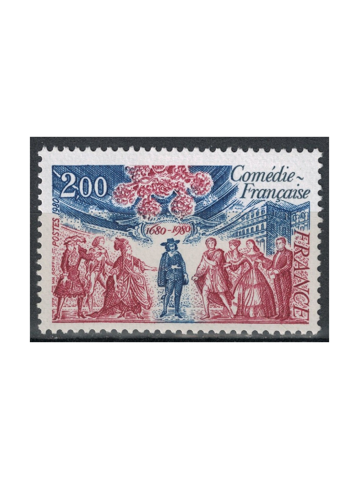 FRANCIA 1980 Comédie Française MNH**