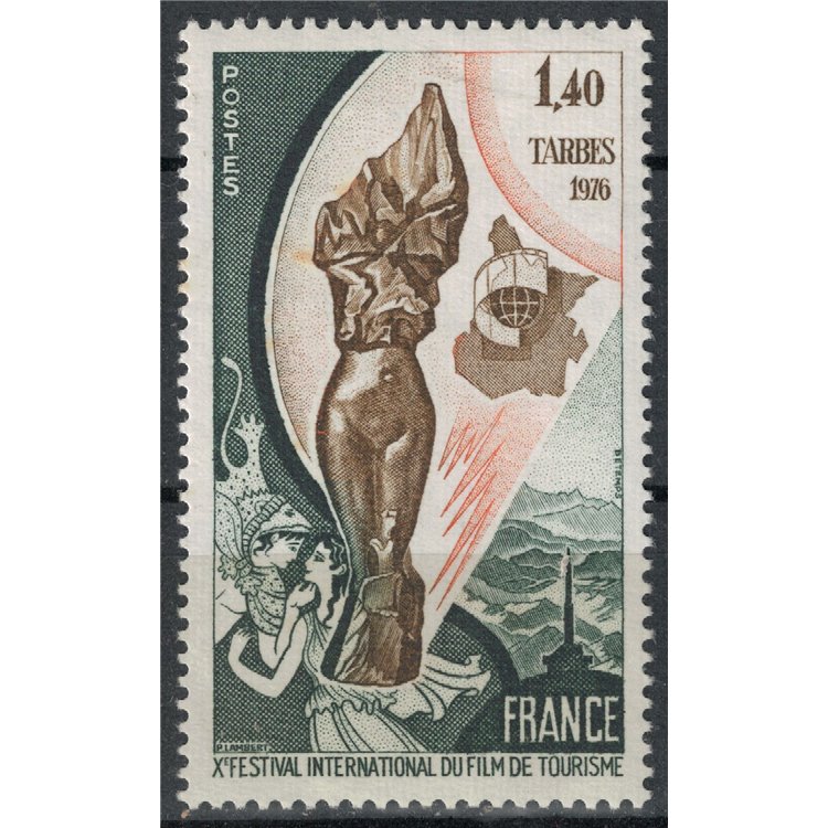 FRANCE 1976 Tourism Film Festival MNH**